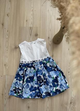 Летнее платье для девочки 12-18 месяцев
