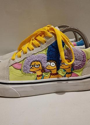 Кросівки кеди vans x the simpsons old skool унісекс 6/5( 38/24 см