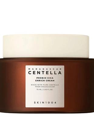 Увлажняющий крем с центеллой и пробиотиками skin1004 madagascar centella probio-cica enrich cream, 50 мл