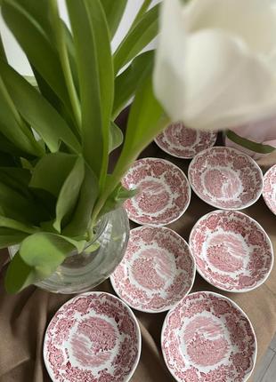 Тарілка піала розетка royal homes of britain, unicorn tableware, англія, діаметр 12.5 см