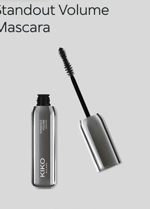 Туш standout volume mascara kiko milano
