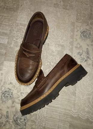 Женские лоферы hogan 749.кв