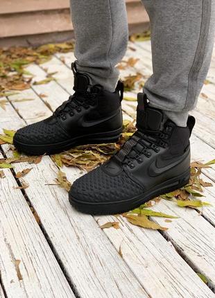 Nike lunar force 1 duckboot black🆕 шикарные кроссовки найк 🆕 купить наложенный платёж