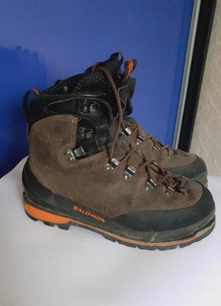 Высокогорные трекинговые ботинки salomon 42р