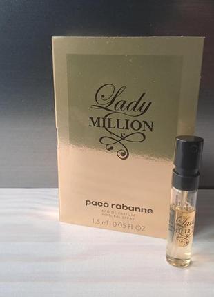 Paco rabanne lady million пробник