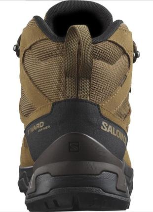 Черевики salomon berry x ward leather mid gtx8 фото