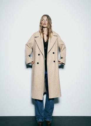 Актуальне пальто zara, нова колекція