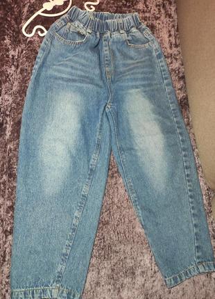 Джинси для дівчинки мом 122,128,134 р