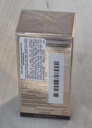 Lancome absolue revitalizing eye serum сыворотка для кожи вокруг глаз с эффектом...