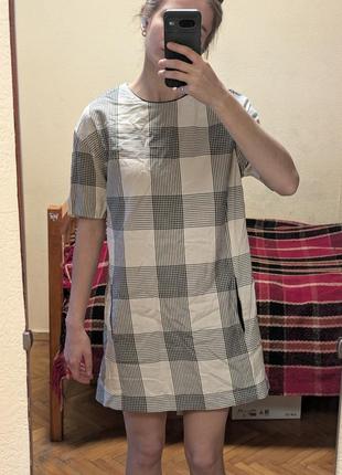 Платье в клетку