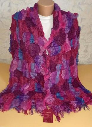 Шарф новый женский стиль бохо красивый аксессуар+подарок