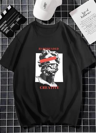 Футболка з дтф принтом (оверсайз)