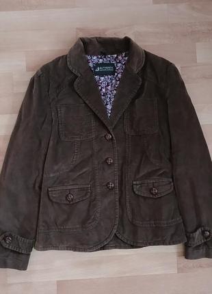 Пиджак велюровый authentic 36