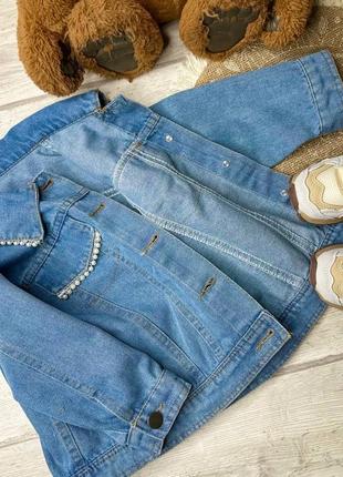 Детская джинсовая куртка