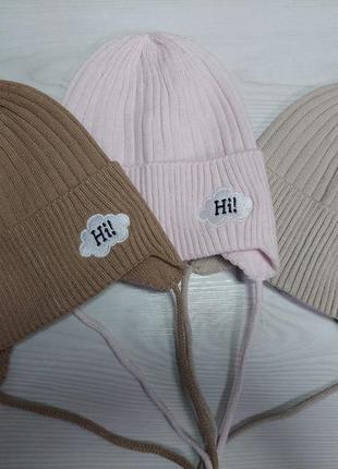 Дитяча весняна шапка на зав'язказ