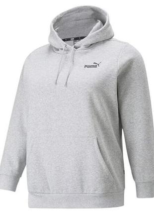 Puma теплая женская худи grey