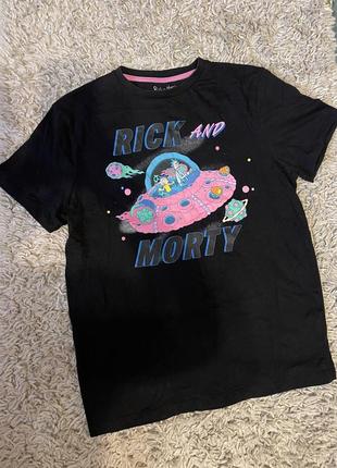 Футболка rick and morty