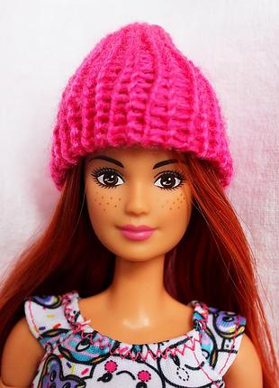 Лялька барбі йога руда з веснянками в унікальному образі