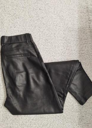Кожаные брюки от zara s