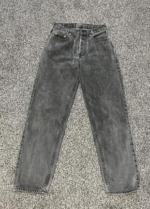 Серые, графитовые джинсы levi`s