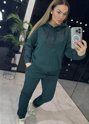 Костюм женский двухнитка на хб основе celine