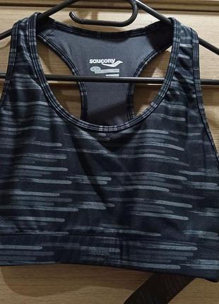 Спортивный топ для фитнеса saucony