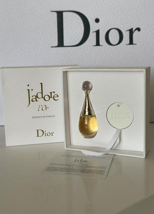 Dior j'adore l'or essence de parfum парфуми