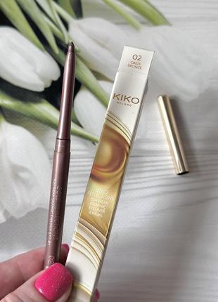 Підводка -олівець для очей gold reflections kiko milano!