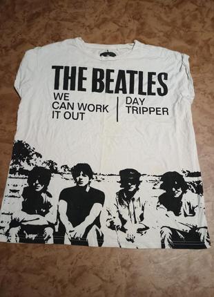 Винтажная футболка the beatles we can work it paipper 2013 год размер 48 бренд atmosphere