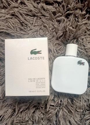Туалетна вода lacoste oculos eau de l.12.12 blanc