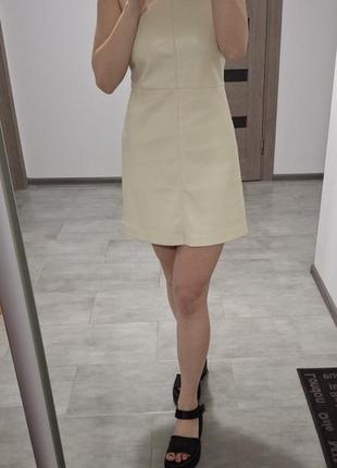 Мини-платье mango halter
