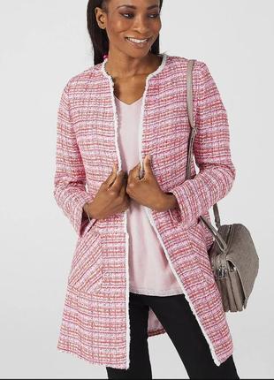 Твидовое пальто helene berman