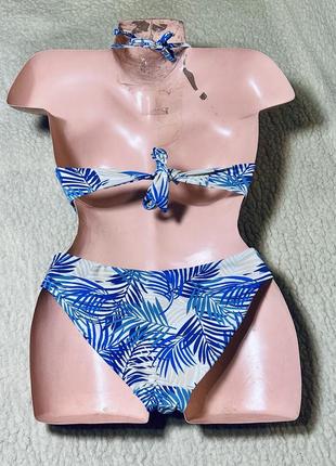 Купальник полностью на подкладке тропический принт twintip шри ланка.3 фото