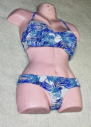 Купальник полностью на подкладке тропический принт twintip шри ланка.