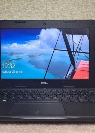Ноутбук dell latitude 3190 / pentium silver 4 ядра/ ssd / w11 ліцензія /6 годин+