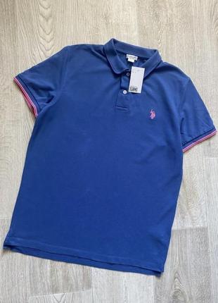 Us polo assn мужское поло, футболка, футболка поло