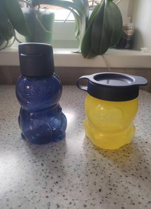 Бутылка тм tupperware для воды пищи йогурт пюре2 фото