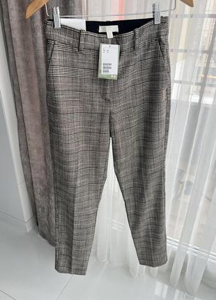 H&m нові штани у клітинку