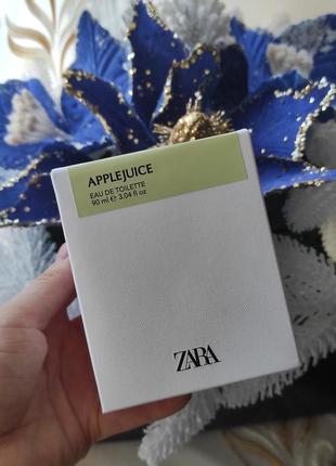 Zara apple juice 90ml женский аромат в индивидуальной упаковке