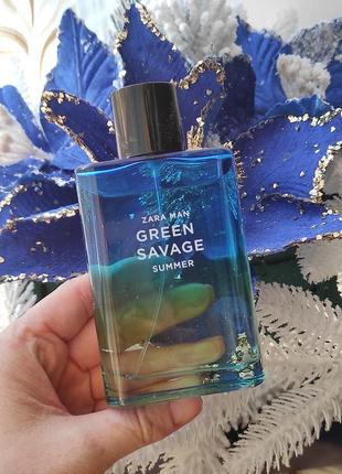 Zara green savage summer