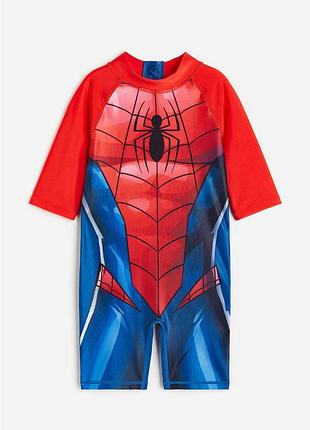 Костюм для купання купальник плавки для серфінгу upf 50 spiderman людина павук. h&m