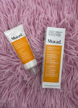 Солнцезащитный крем для лица murad essential-c day moisture broad spectrum spf 30