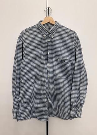 Мужская рубашка в клетку