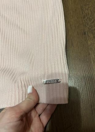 Рожева міні-сукня guess 4