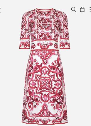 Сукня міді бренду dolce&gabbana