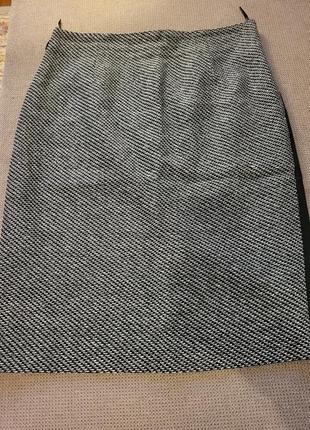 Юбка трикотаж с люрексом