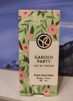 Парфумована вода garden party yves rocher 30 ml