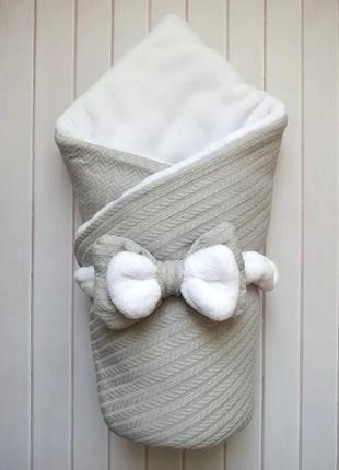 Зимний конверт-одеяло на выписку