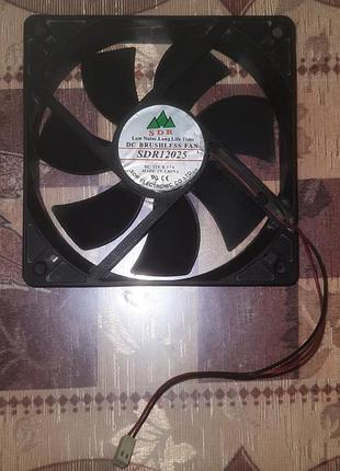 Вентилятор sdr12025 120x120x25 мм 2 pin гарантія!