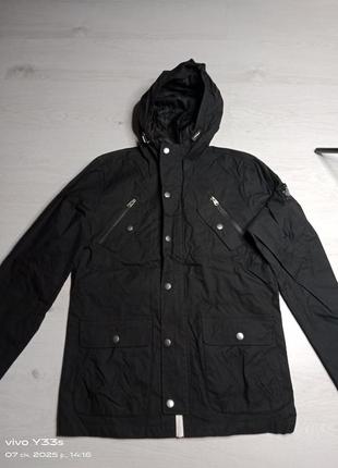 Черная куртка парка core by jack jones